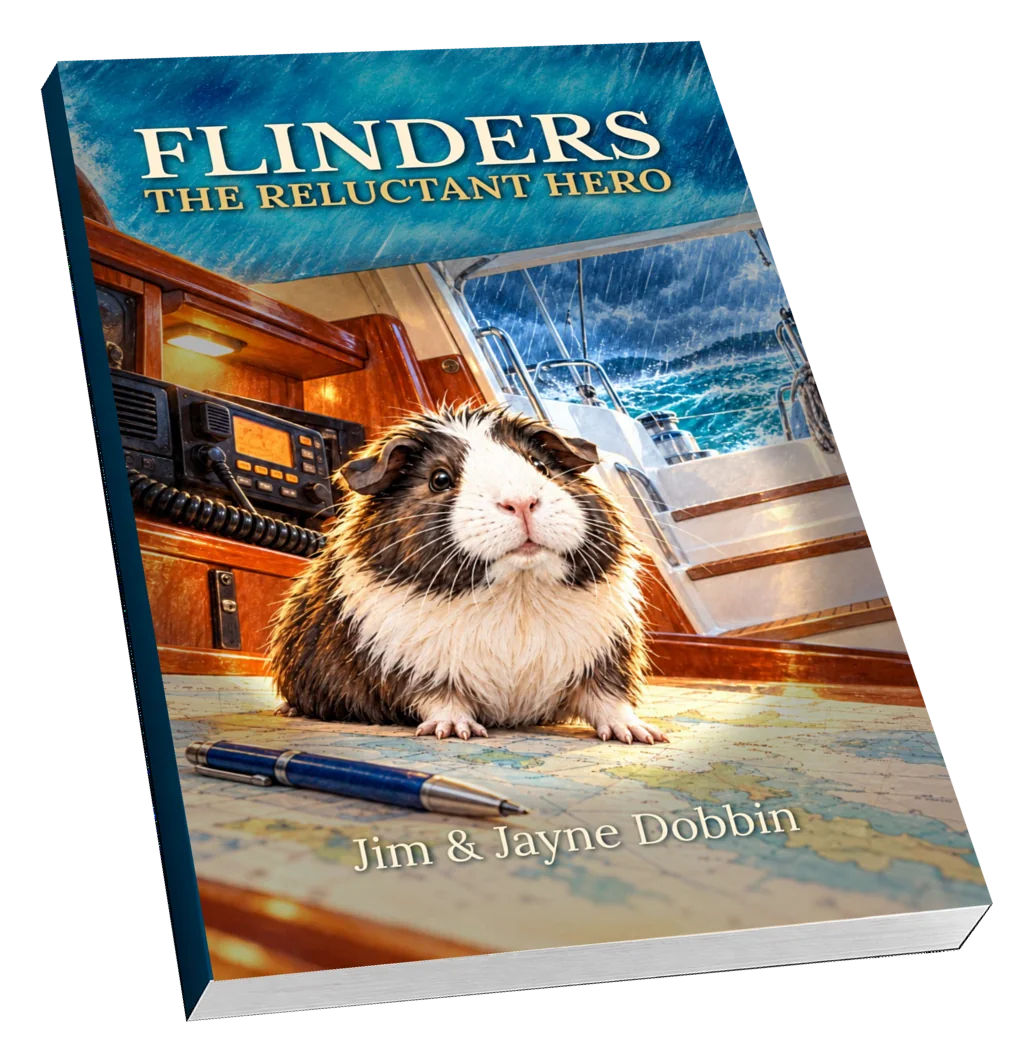 Flinders the reluctant hero, Book 1 — revised version, with its new storm-and-radio cover