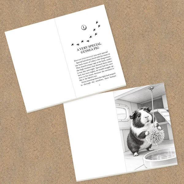 Composite preview of actual revised Book 1 pages, showing the chapter opening and a Flinders illustration